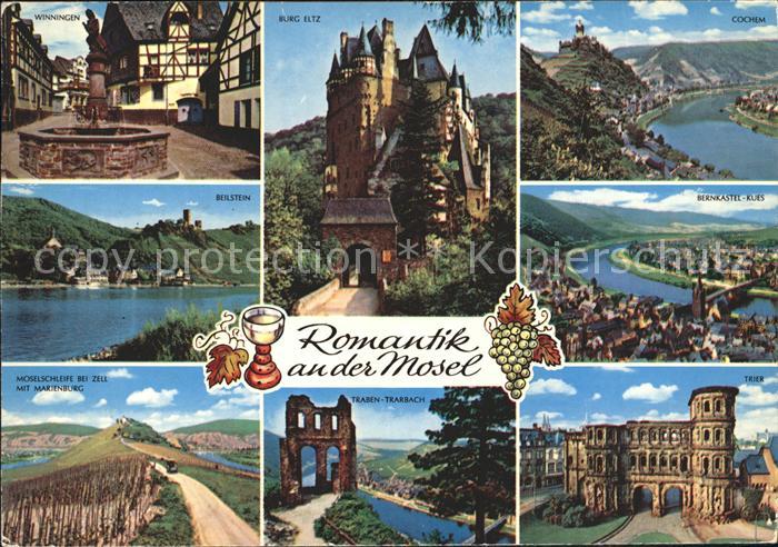Winningen Mosel Cochem Bernkastel-Kues Trier Beilstein