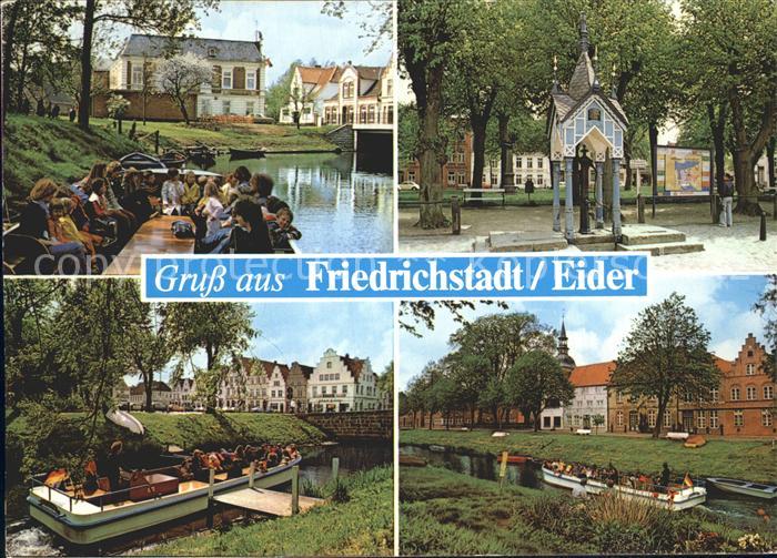 Friedrichstadt Eider Grachtenschiffahrt