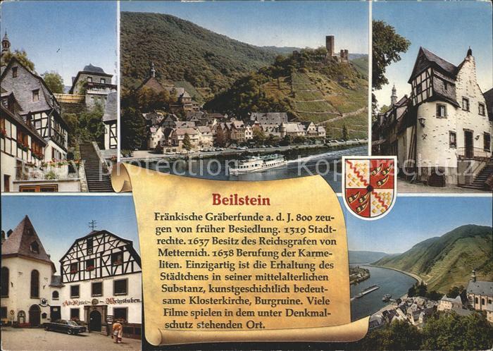 Beilstein Mosel Alte Moesel Weinstuben Dampfer
