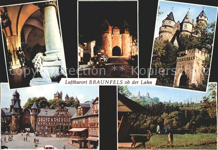 Braunfels Rittersaal Schloss-Aufgang Kleppertor Marktplatz