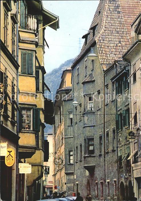 Bozen Suedtirol Bindergasse
