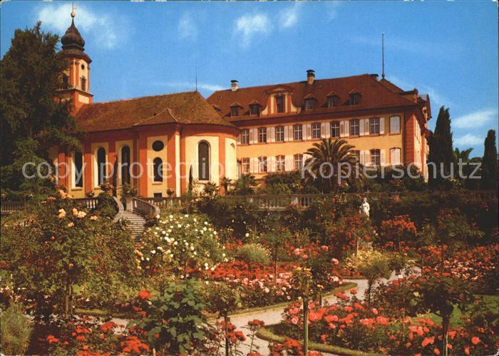 Insel Mainau Rosengarten Schloss Kirche