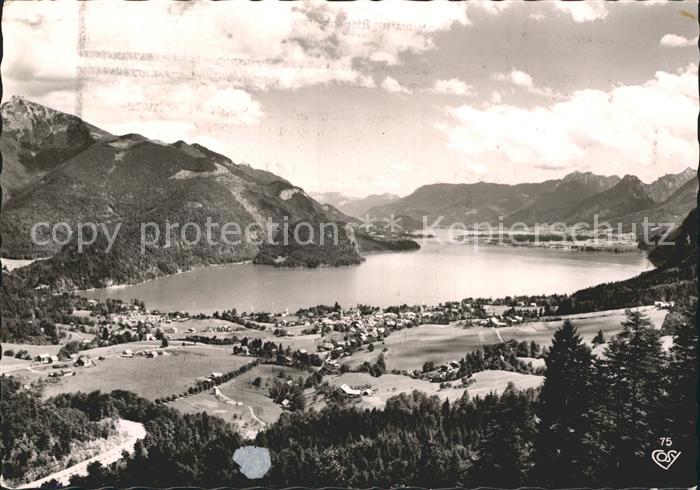St Gilgen Salzkammergut Mozartblick Schafberg