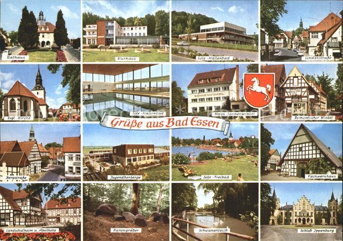 Bad Essen Sole-Hallenbad Kurhaus Lindenstrasse Rathaus Jugendherberge