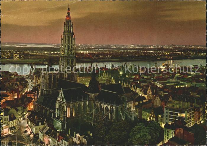 Antwerpen Anvers Kathedrale Schelde