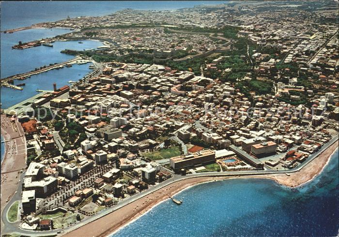 Rhodes Rhodos Greece Fliegeraufnahme