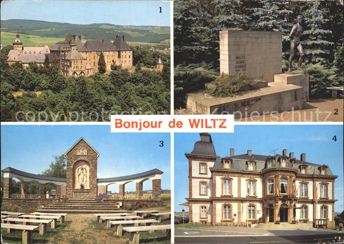 Wiltz Luxembourg Chateau Monument Morts Notre-Dame Fatima Mairie