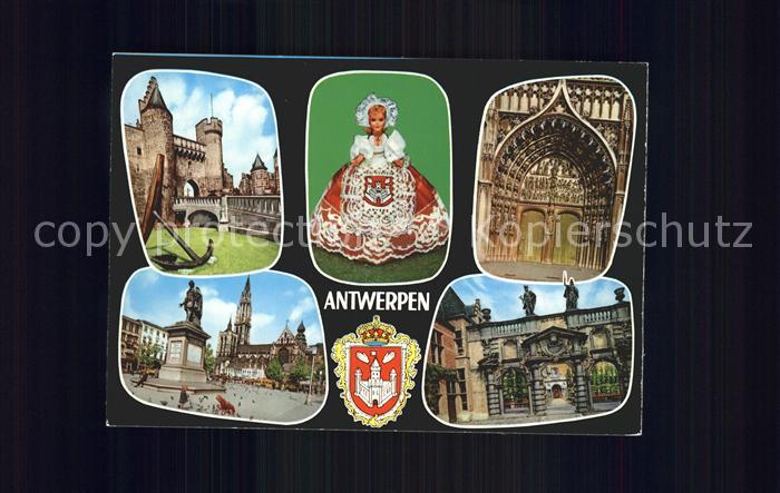 Antwerpen Anvers Denkmal Schloss