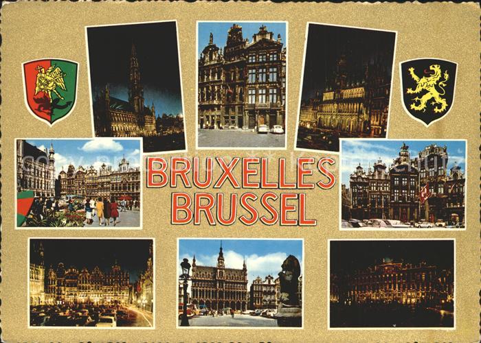 Bruxelles Bruessel Ansichten