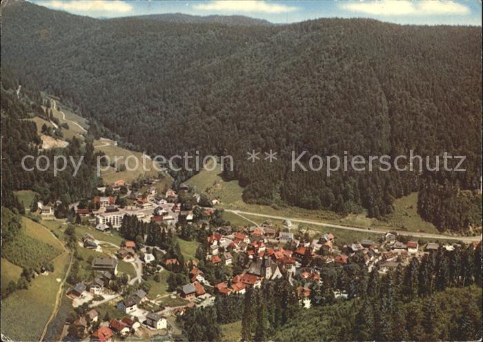 Todtmoos Schwarzwald BW Fliegeraufnahme