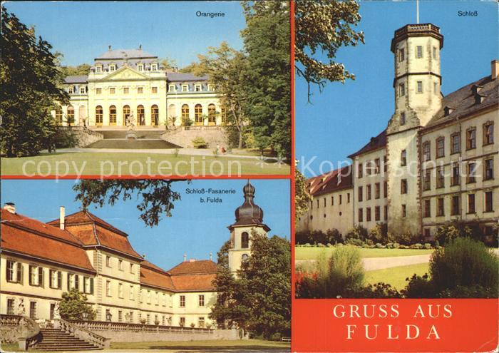 FULDA Hessen Orangerie Schloss Fasanerie