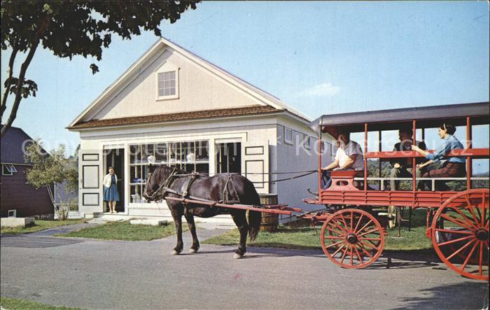 Monroe New York Glass Shop Museum Village Pferdewagen
