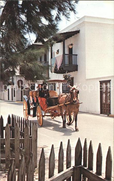 St Augustine Antiguo Pferdekutsche