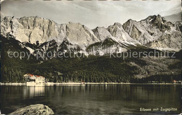 Eibsee mit Zugspitze