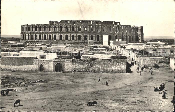 El-Djem Le Collisee et la Ville