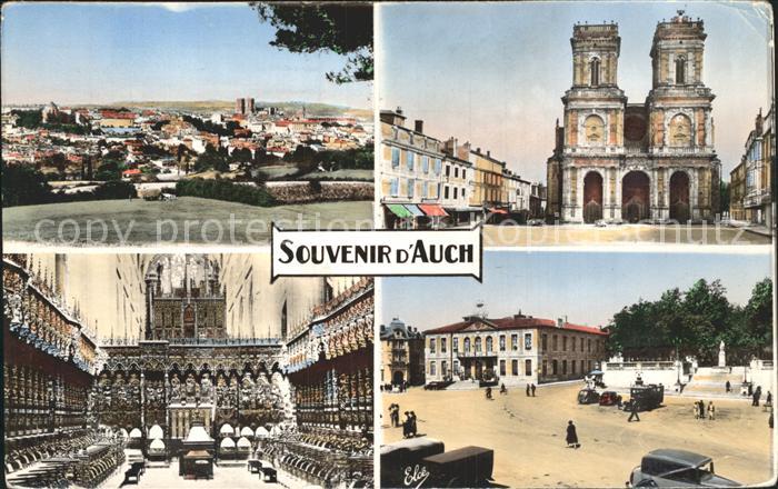 Auch Gers Cathedrale Place Mairie