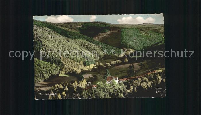 Hellenthal Eifel Fliegeraufnahme Oberes Prethtal