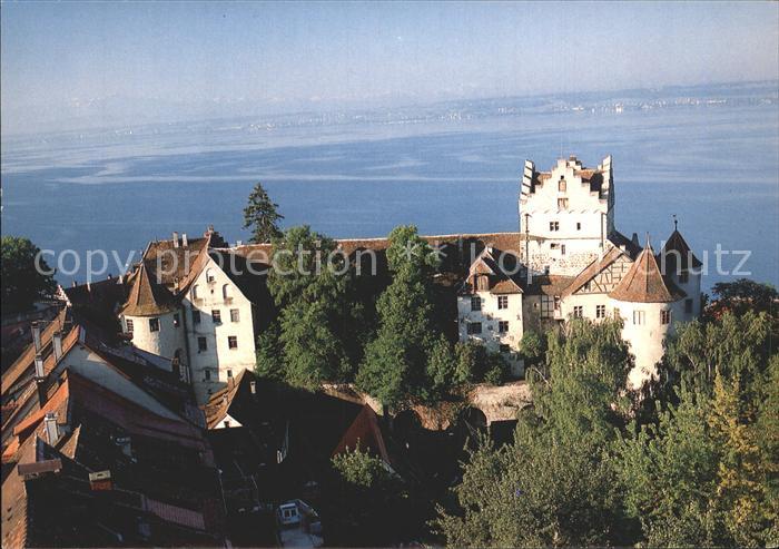 Meersburg Bodensee Fliegeraufnahme Burg