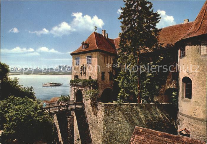 Meersburg Bodensee Burgpartie