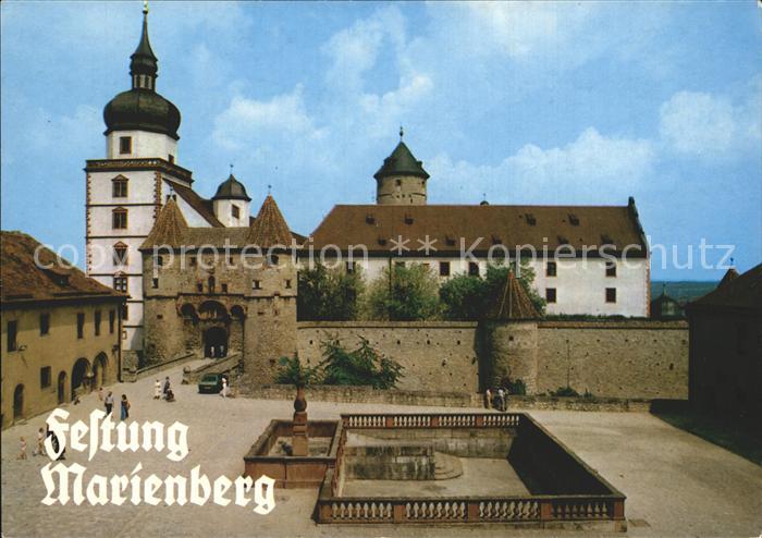 WueRZBURG Bayern Festung Marienberg