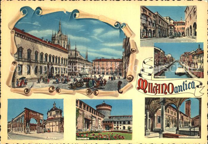 Milano Das alte Mailand