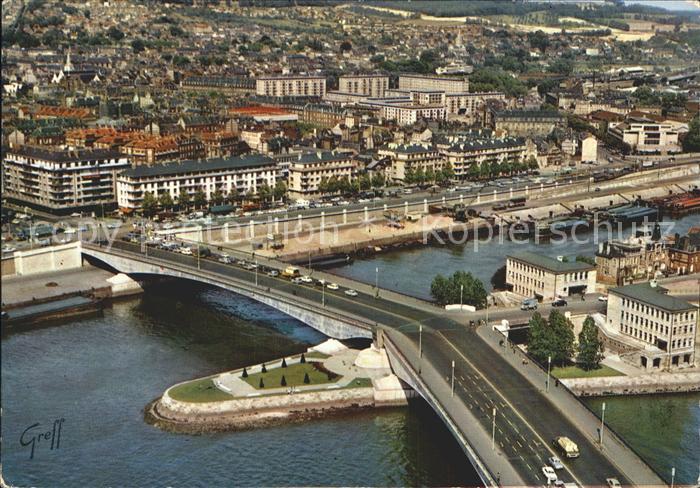 Rouen Fliegeraufnahme Pont Pierre Corneille
