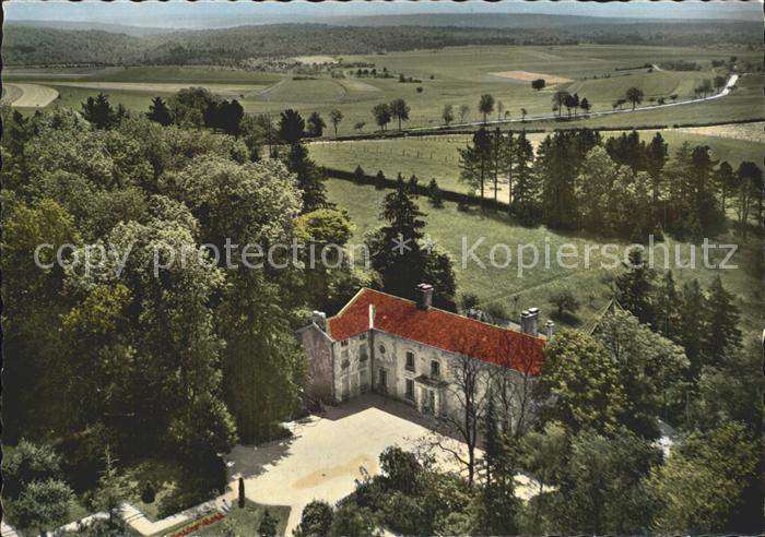 Colombey-les-Deux-Eglises Fliegeraufnahme Residence du General de Gaulle