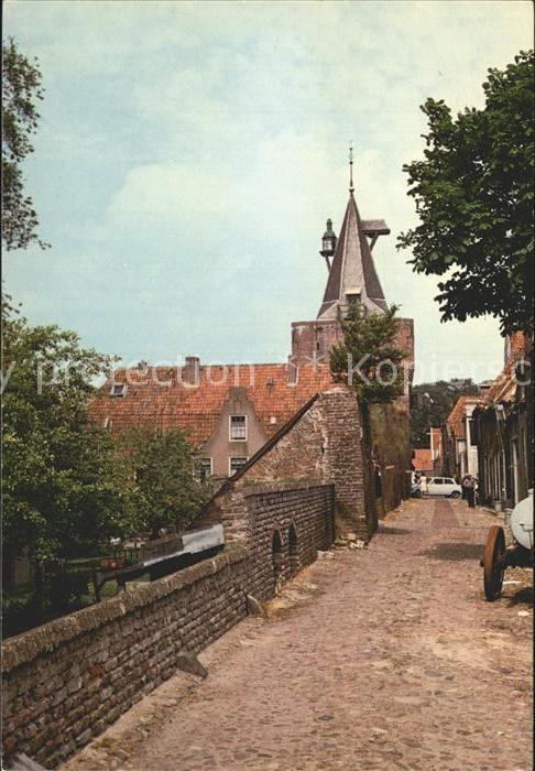 Elburg Oude Stadsmuur met Vispoort