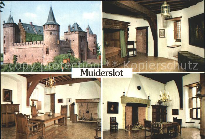 Muiderslot Logeerkamer Bisschopskamer Prinsenkamer Schloss