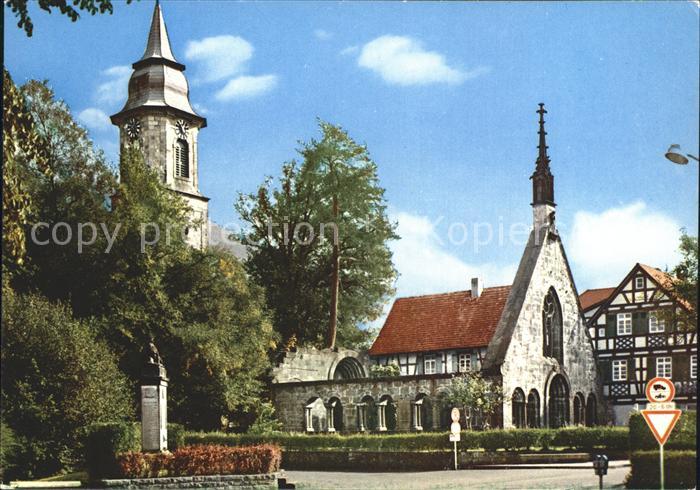Bad Herrenalb Stadtkirche mit Klosterruine