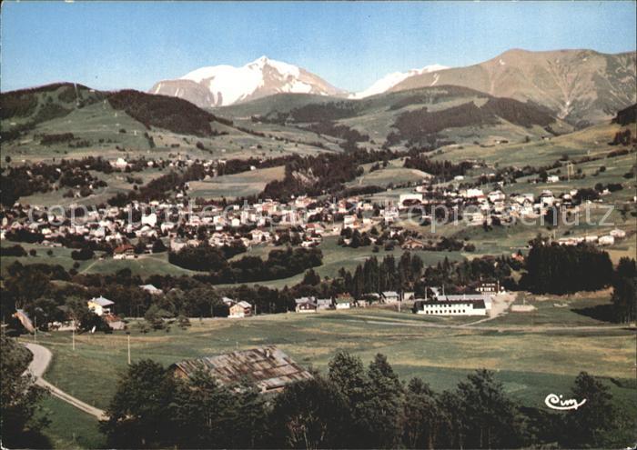 Megeve avec Mont-Blanc