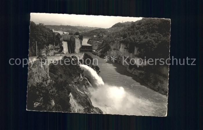 Genissiat l Ain Barrage Le Saut de Ski