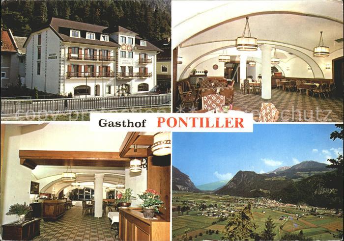 Oberdrauburg Kaernten Restaurant Gasthof Hotel Pontiller