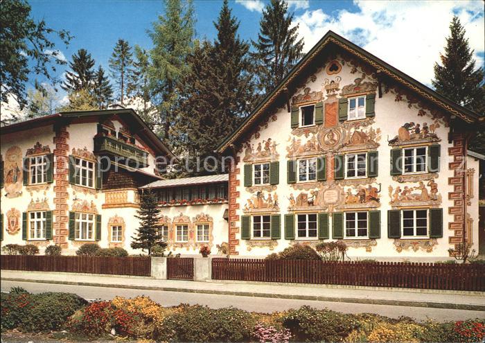 OBERAMMERGAU Bayern Passionsspieldorf Haensl und Gretl-Heim