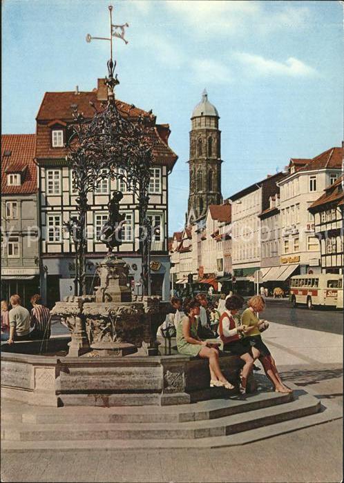 Goettingen Niedersachsen Gaenselieselbrunnen