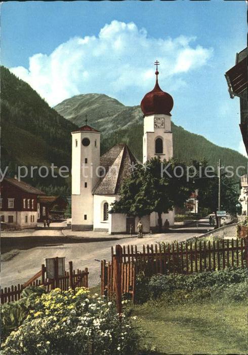 St Anton Arlberg Kirchenpartie