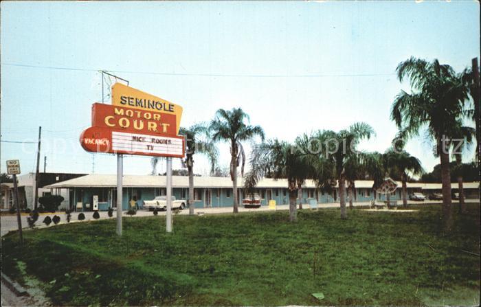 Tampa Florida Seminole Motor Court