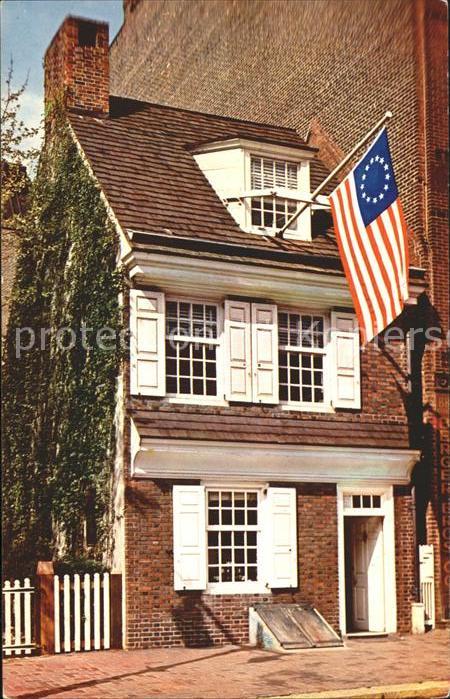 Philadelphia Pennsylvania Betsy Ross House Birthplace of Old Glory