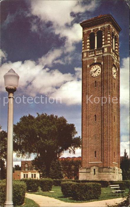 Cedar Falls Iowa The Campanile Iowa State Teachers College