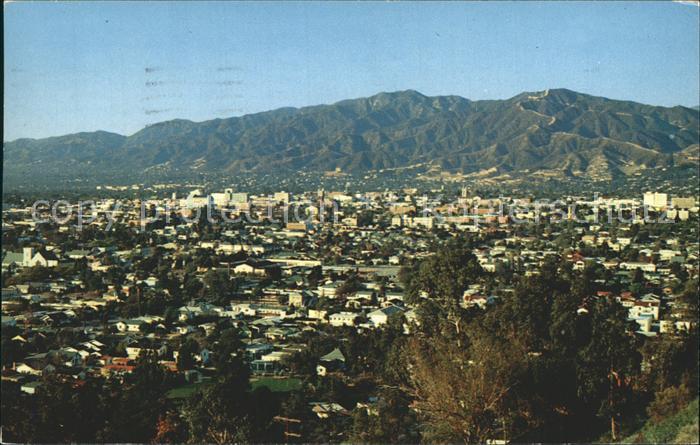 Glendale California San Fernando Valley Panorama