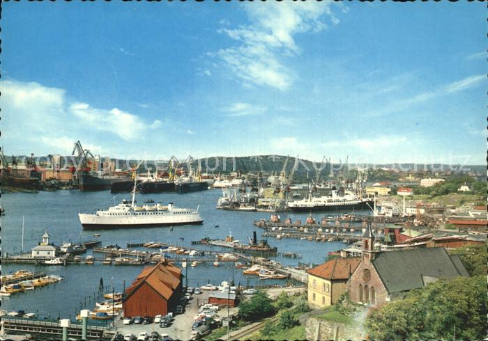 Goeteborg Hamnen med Birgitta Kapell The harbour
