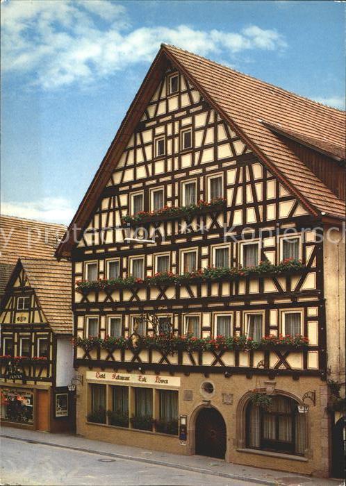 Dornstetten Wuerttemberg Hotel Restaurant Loewen