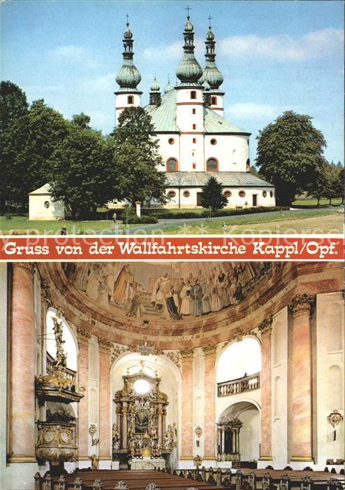 Kappl Waldsassen Wallfahrtskirche Kappl Inneres