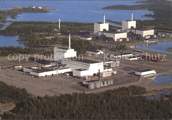 Schweden Forsmarksverket Fliegeraufnahme