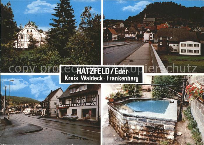 Hatzfeld Eder Teilansichten Brunnen