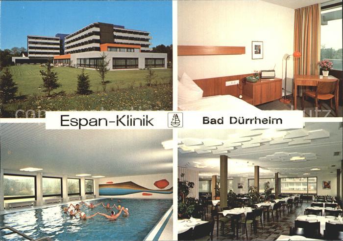 Bad Duerrheim Espan Klinik Zimmer Speisesaal Hallenbad