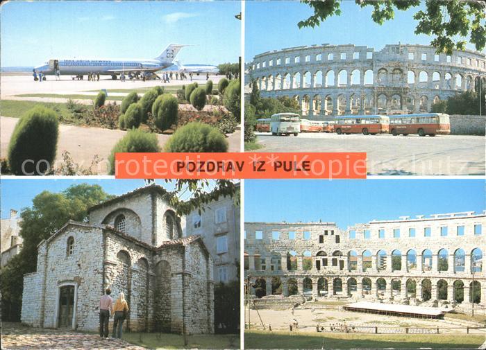 Pola Pula Croatia Flugplatz Amphitheater