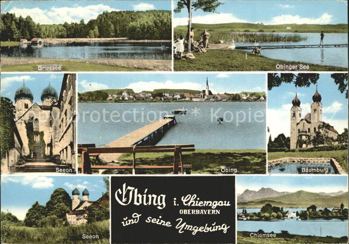 Obing Griessee Obinger See Seeon Obing Baumburg Chiemsee