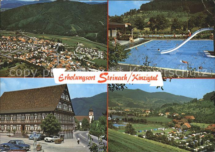 Steinach Baden Fliegeraufnahme Schwimmbad Fachwerkhaus Camping