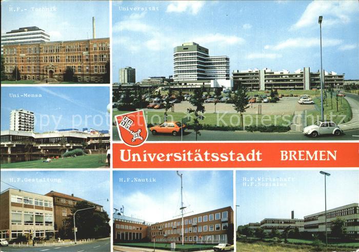 BREMEN CITY HF Technik Universitaet Mensa HF Gestaltung Nautik und Wirtschaft